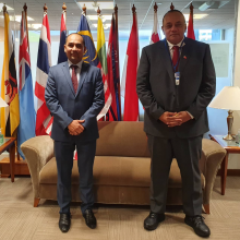 Hon. Prime Minister also met with the World Bank Executive Director of EDS16