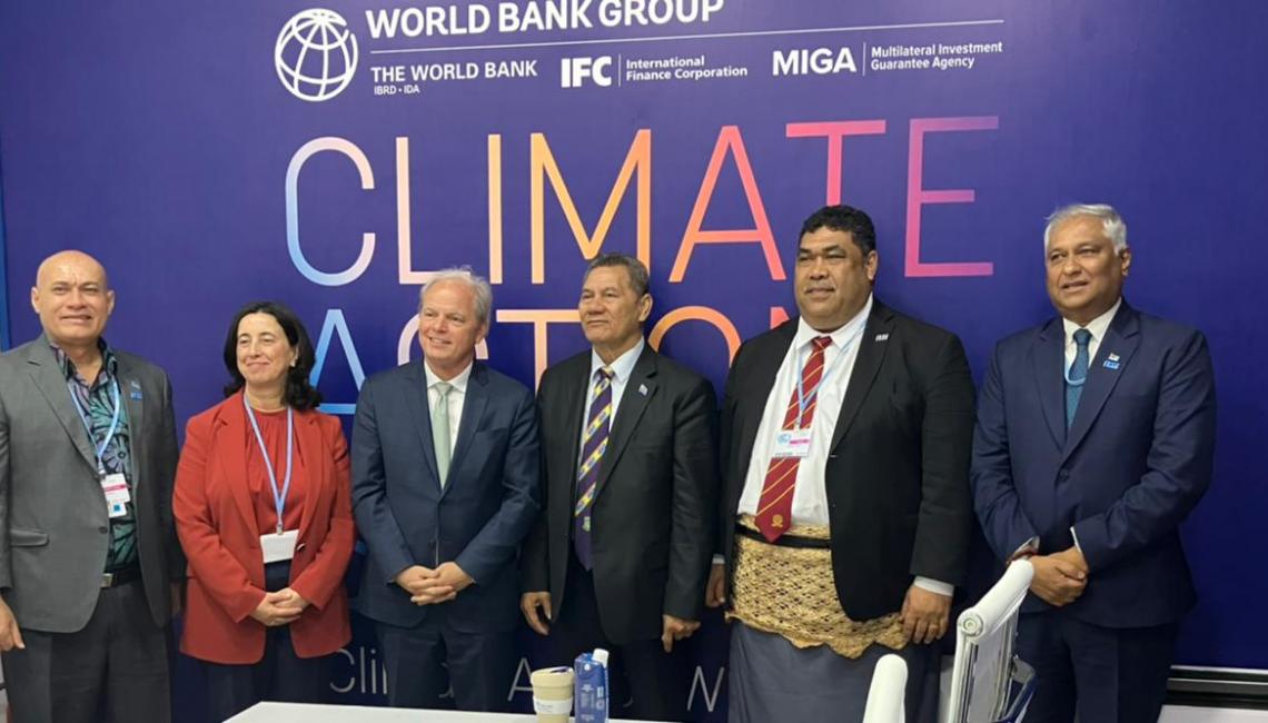 Meeting between some of the Pacific island countries and the World Bank Managing Director of Operations